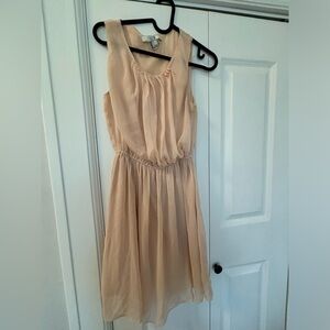Forever 21 Beige Midi Dress, size S